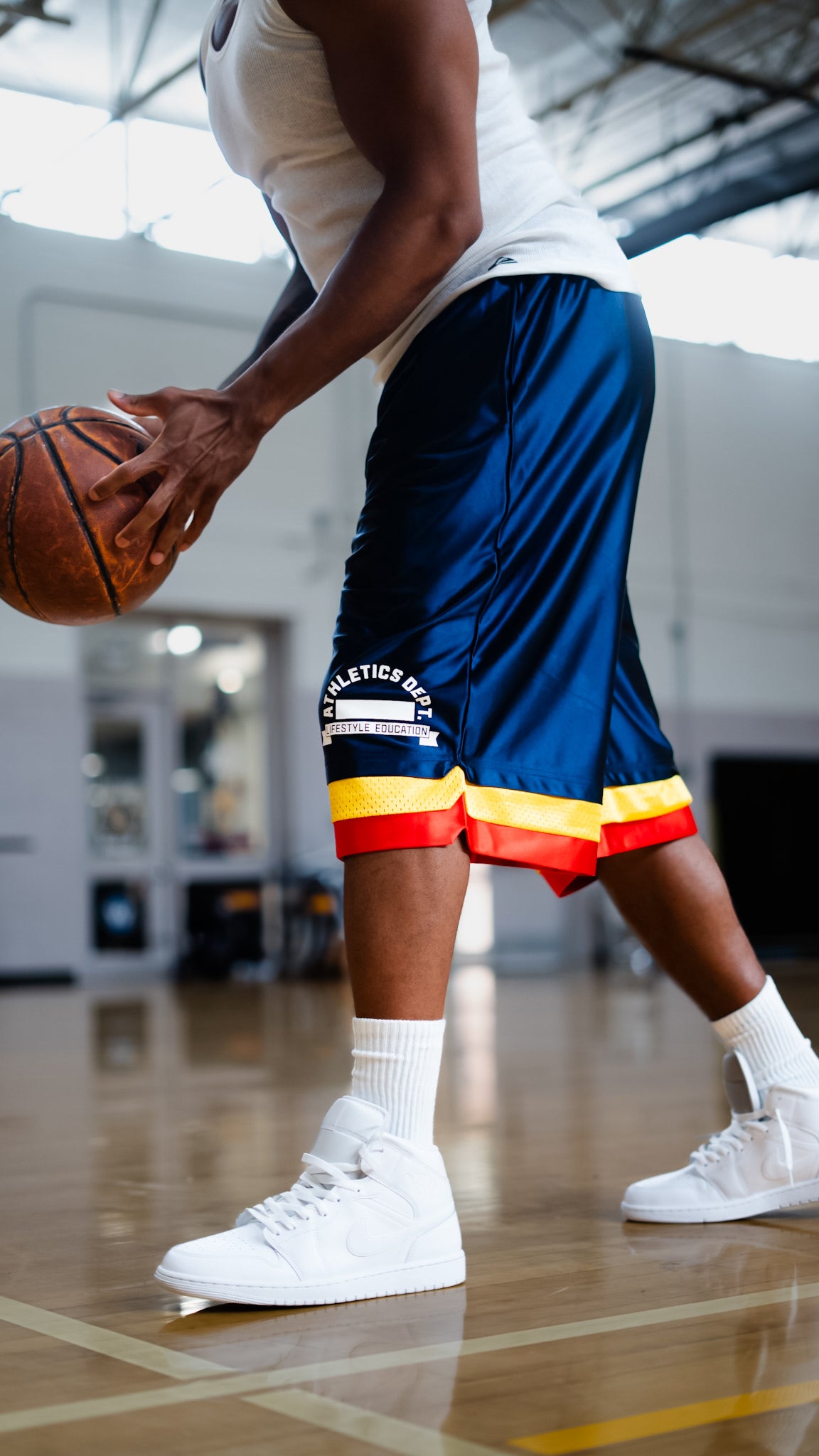 Navy Blue Layered shorts