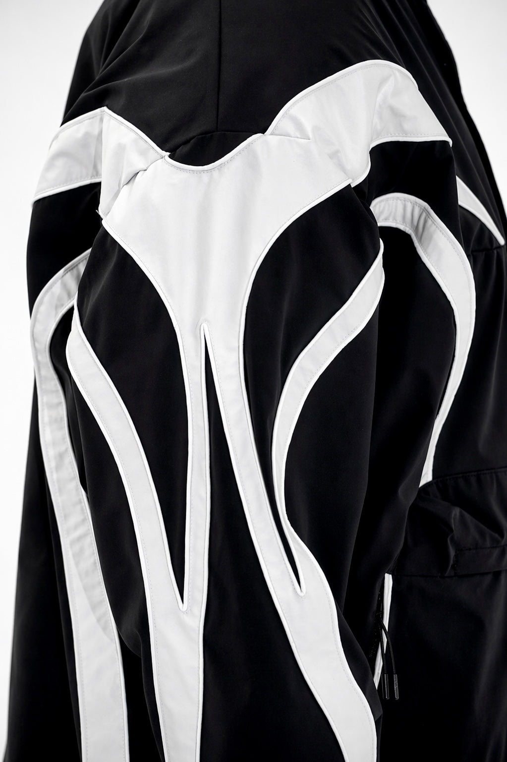 Black/Red Vector Half-Zip Pullover & Pant Set