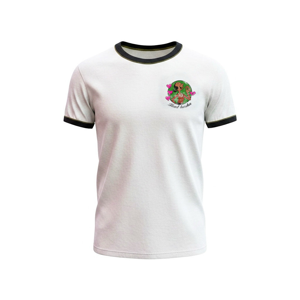 Heart breaker Ringer T-shirt