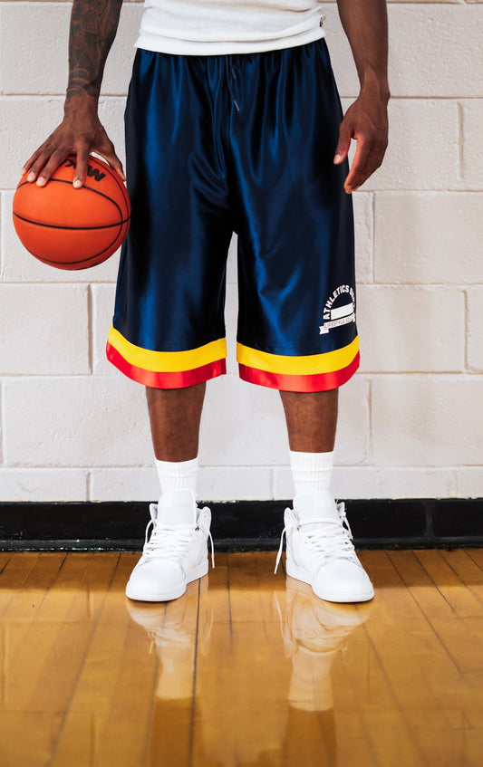 Navy Blue Layered shorts
