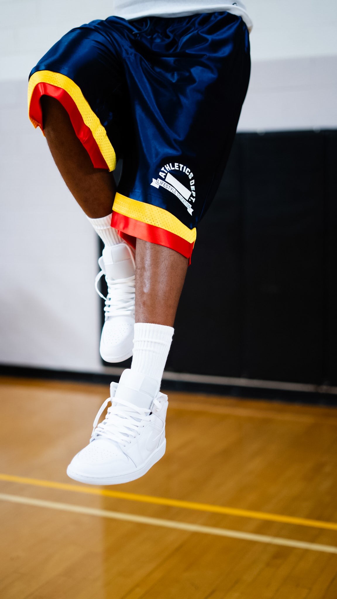 Navy Blue Layered shorts